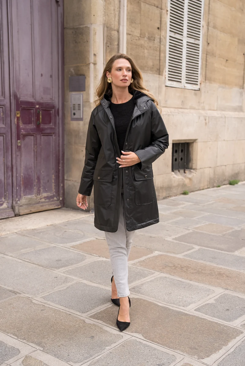 Ciré imperméable fourré