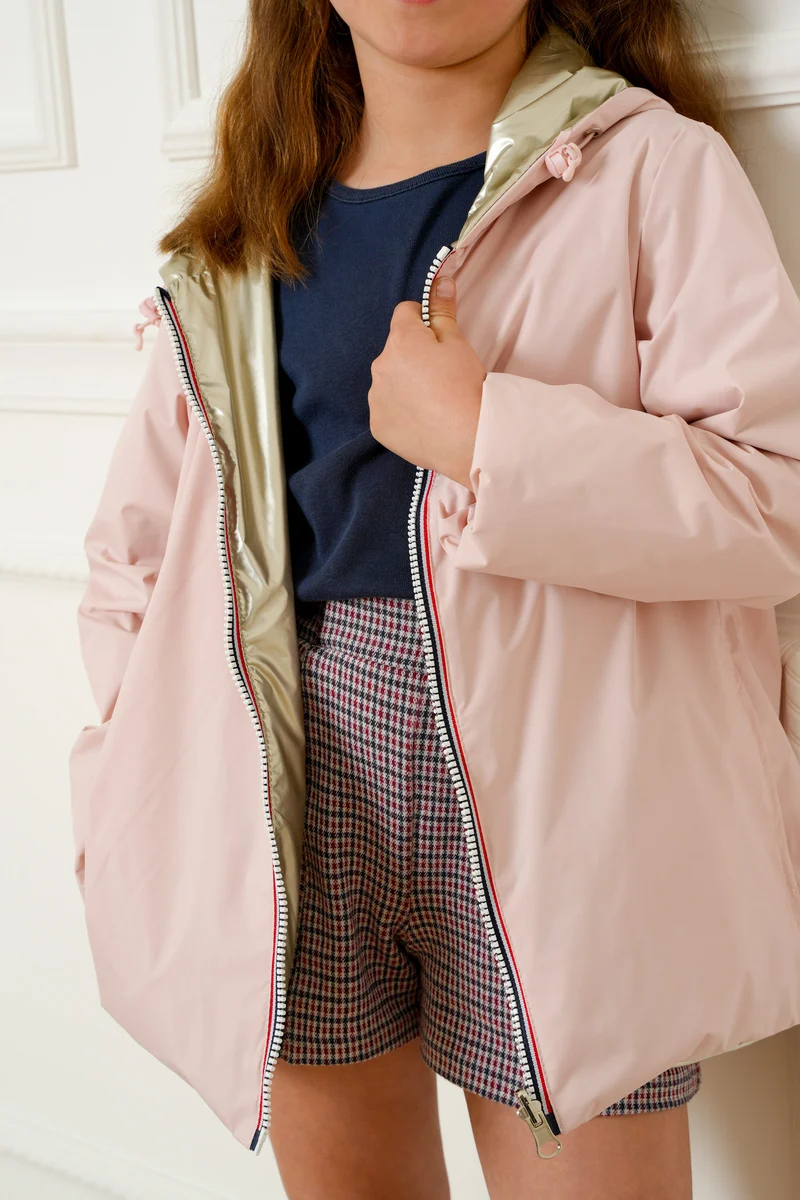 Imperméable réversible mi-saison