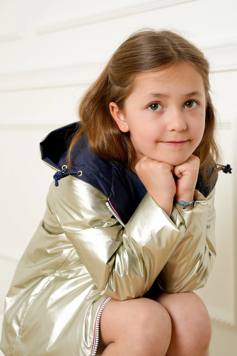 Imperméable réversible mi-saison