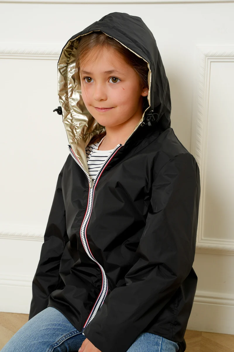 Imperméable réversible mi-saison
