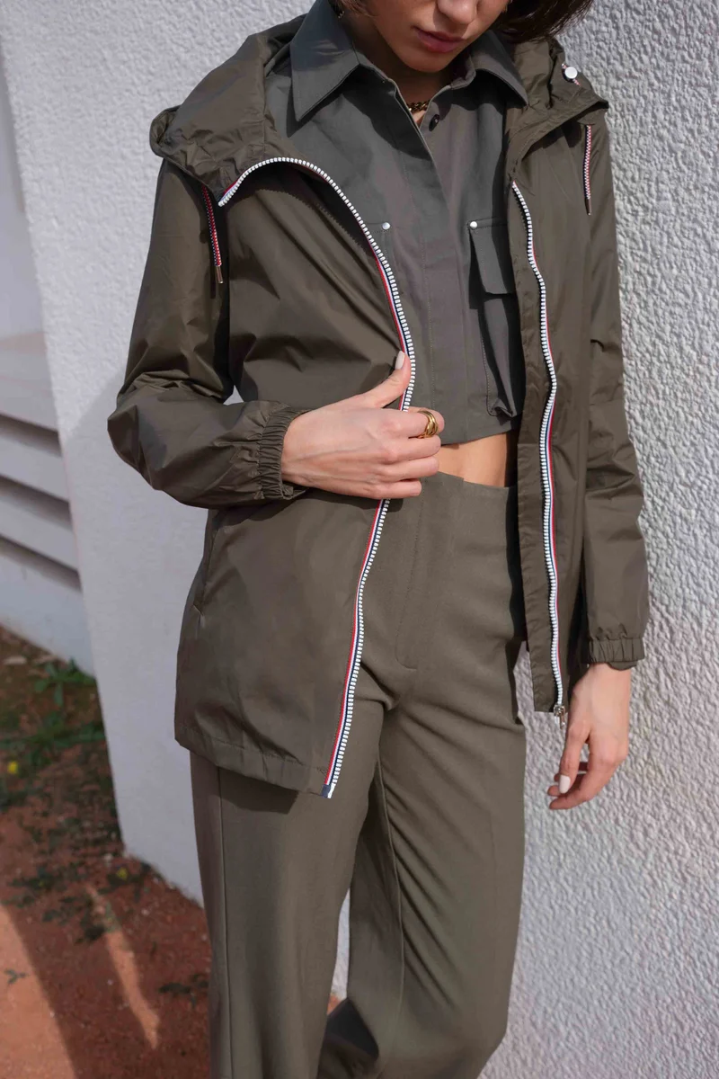 Imperméable mi-long