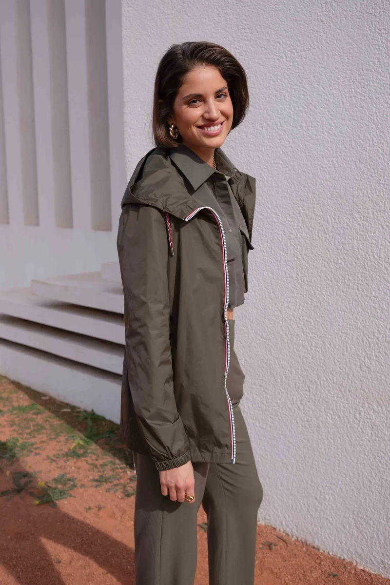Imperméable mi-long
