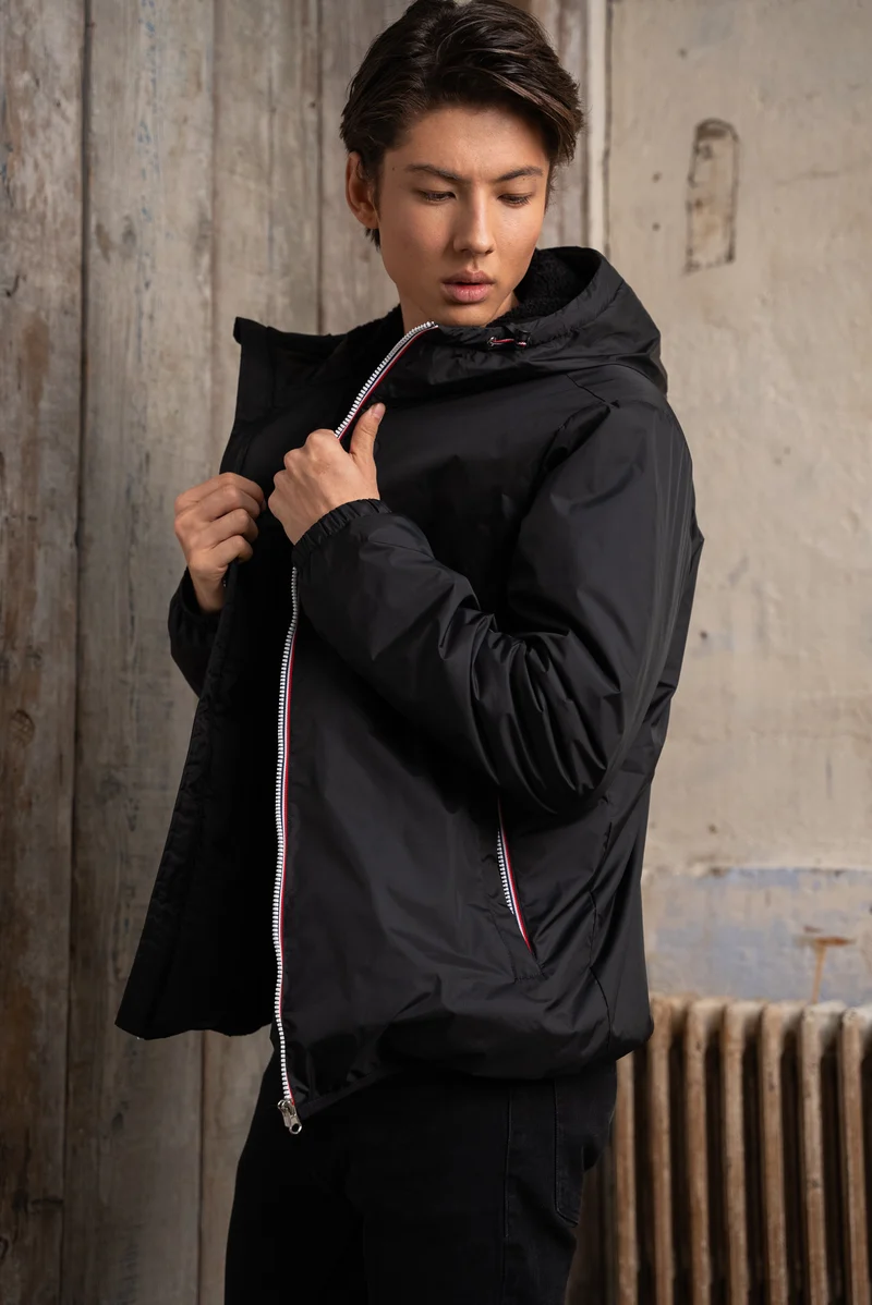 Imperméable fourré court