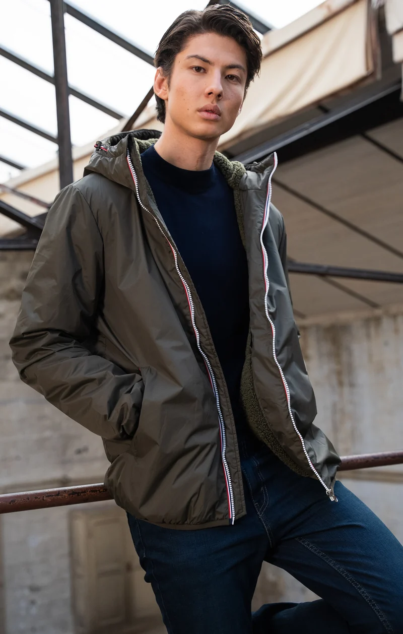 Imperméable fourré court