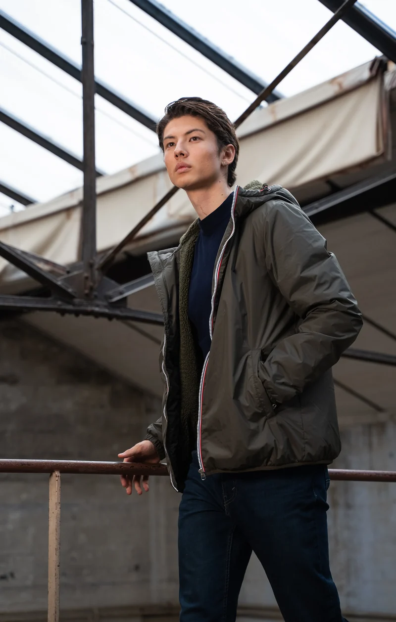 Imperméable fourré court