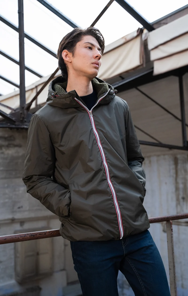 Imperméable fourré court