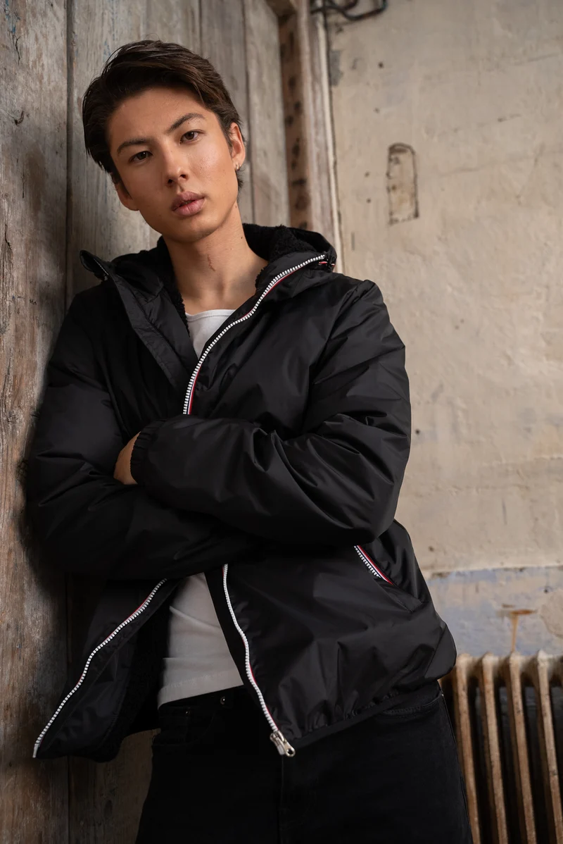 Imperméable fourré court