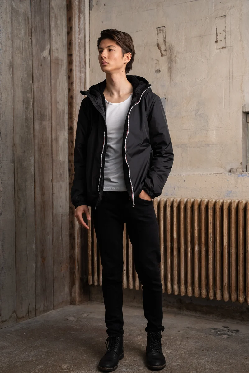 Imperméable fourré court