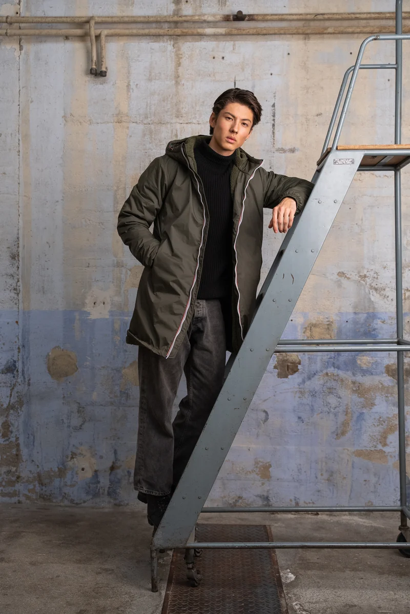 Imperméable fourré long