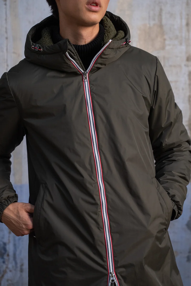 Imperméable fourré long