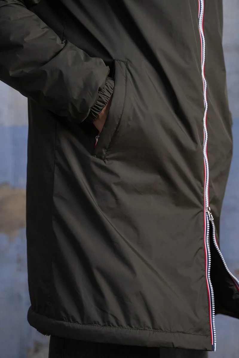 Imperméable fourré long