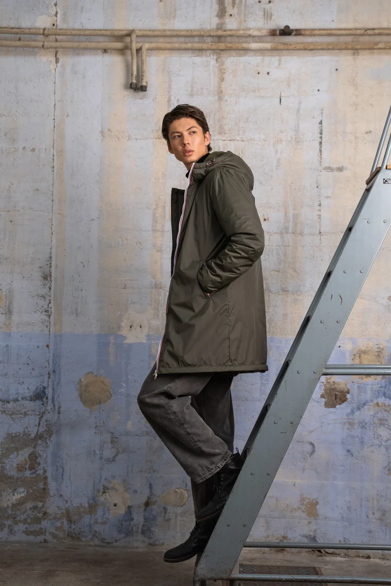 Imperméable fourré long