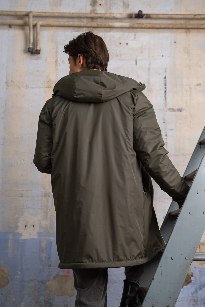 Imperméable fourré long