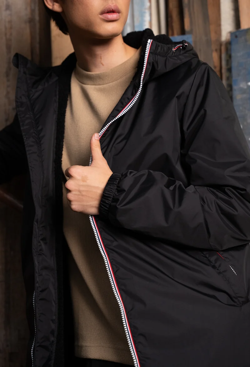 Imperméable fourré long