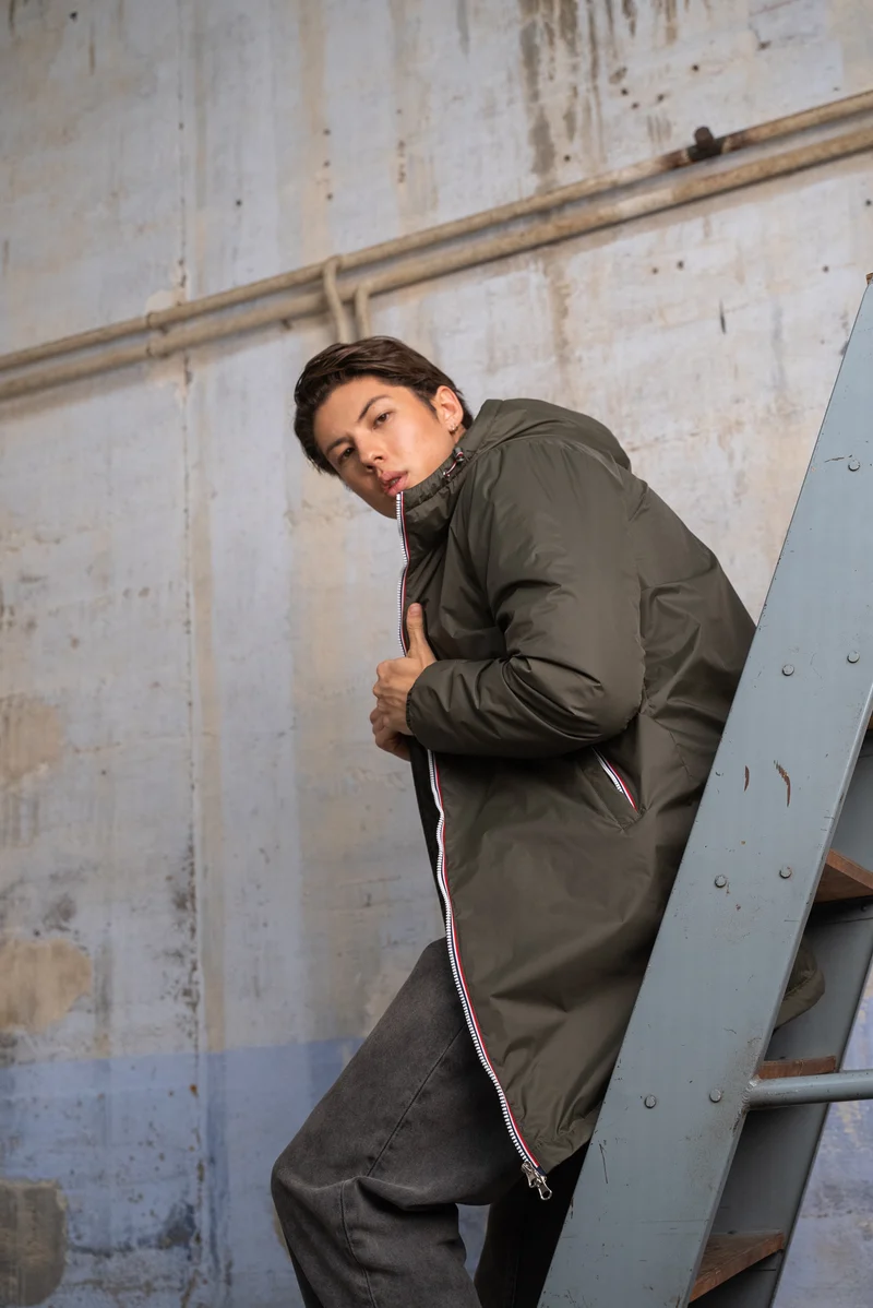 Imperméable fourré long
