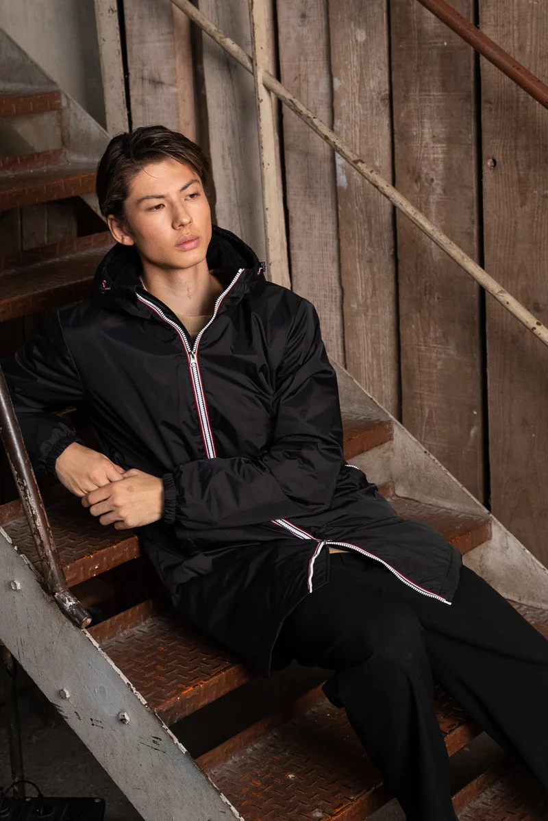 Imperméable fourré long