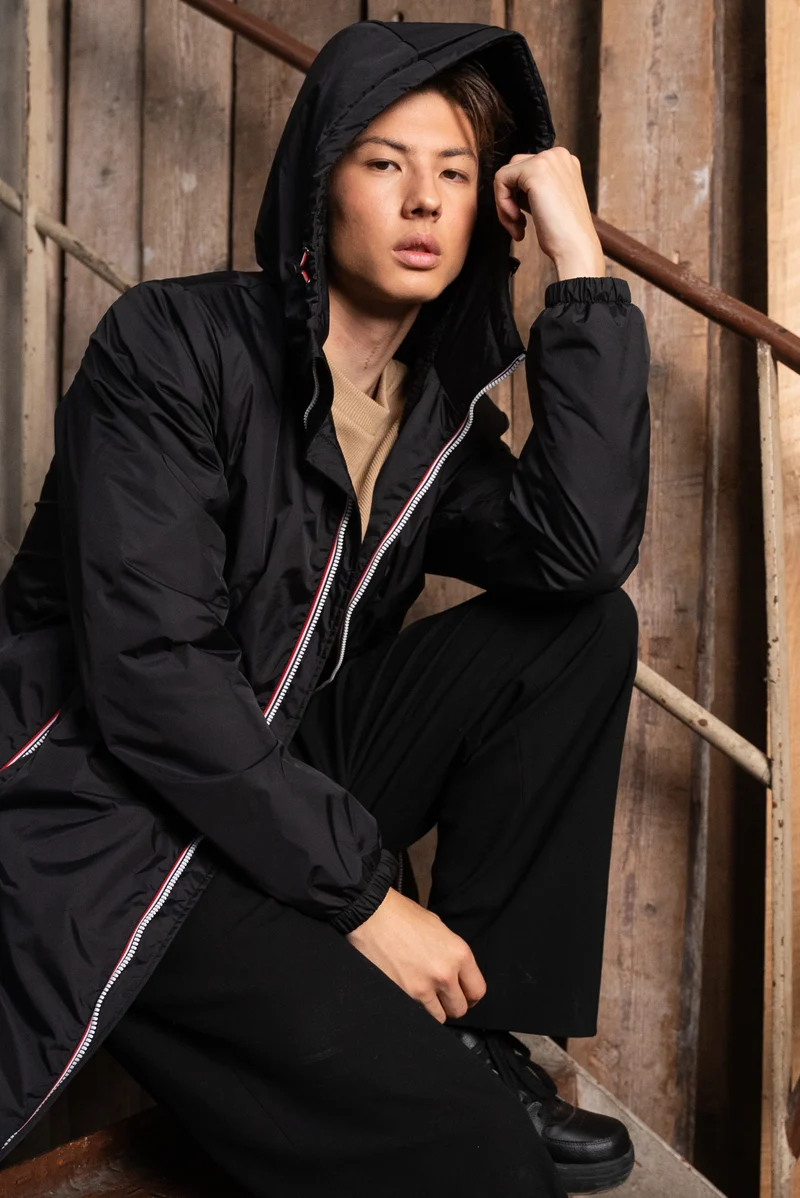 Imperméable fourré long