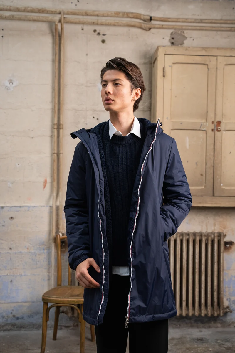 Imperméable fourré long