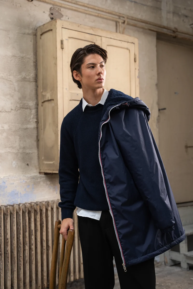 Imperméable fourré long