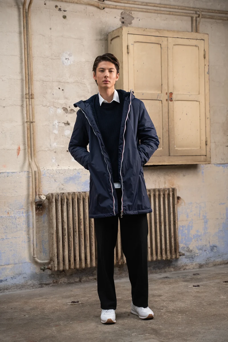 Imperméable fourré long