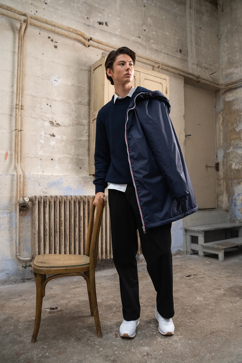 Imperméable fourré long