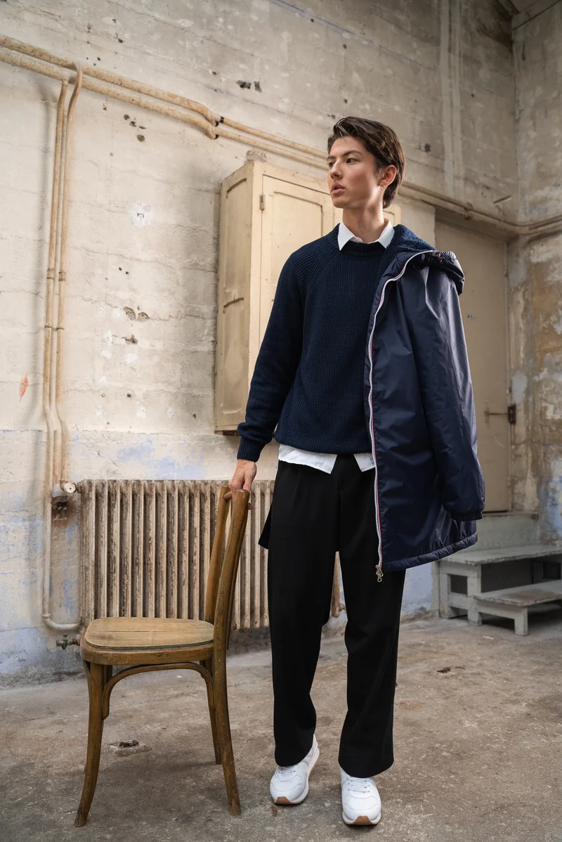Imperméable fourré long