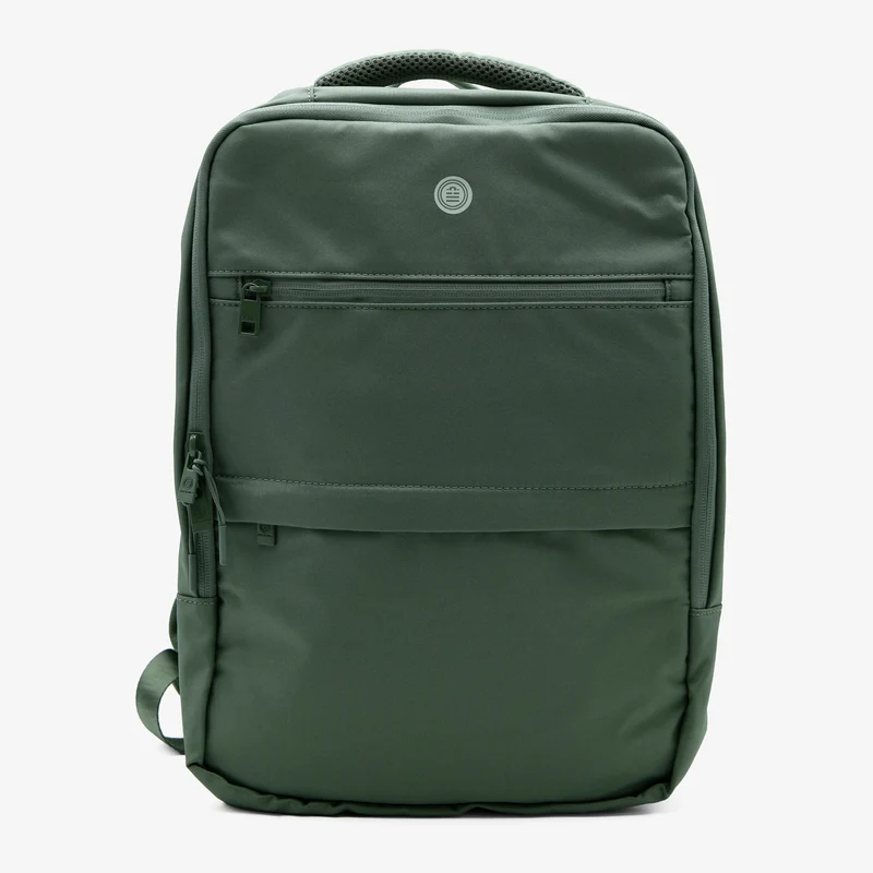 Sac à dos ordinateur vert kaki Popbag