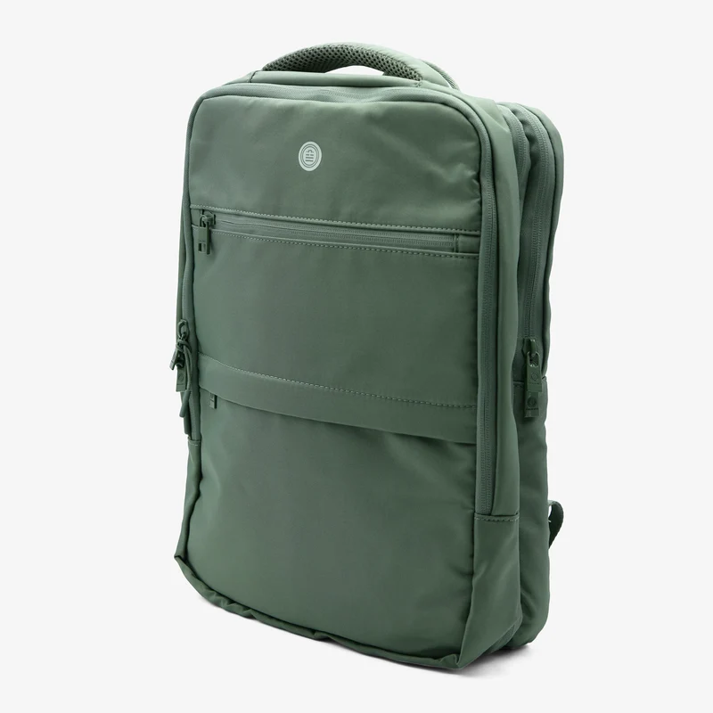 Sac à dos ordinateur vert kaki Popbag