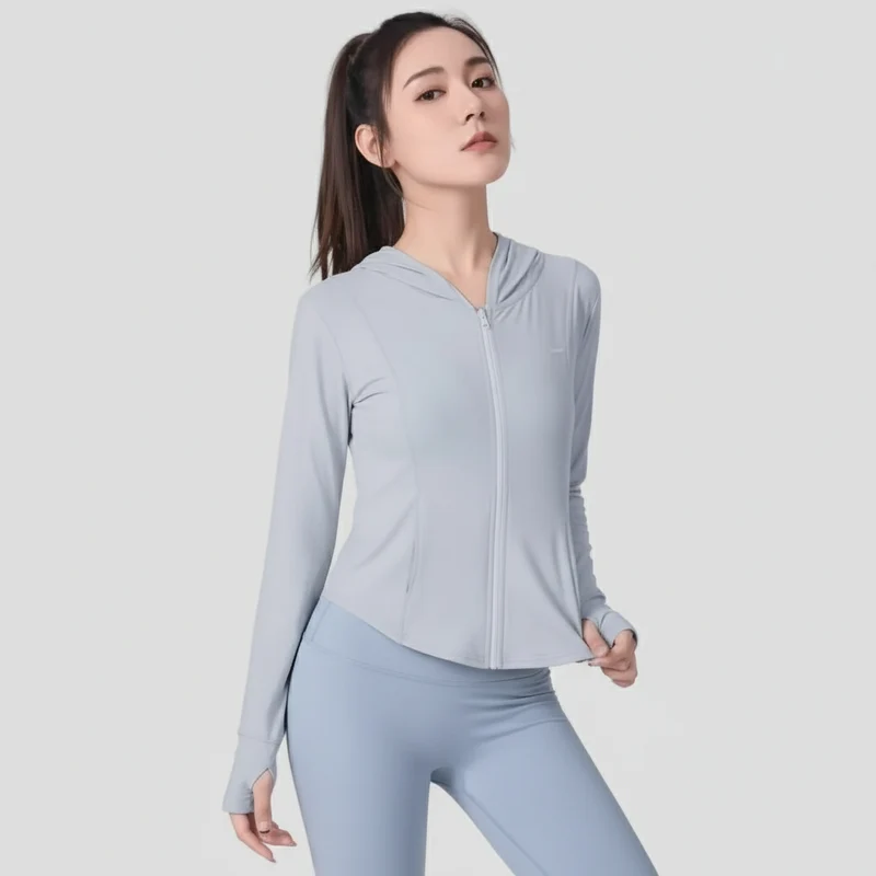 Zip Up Thumbhole Sports Jacket