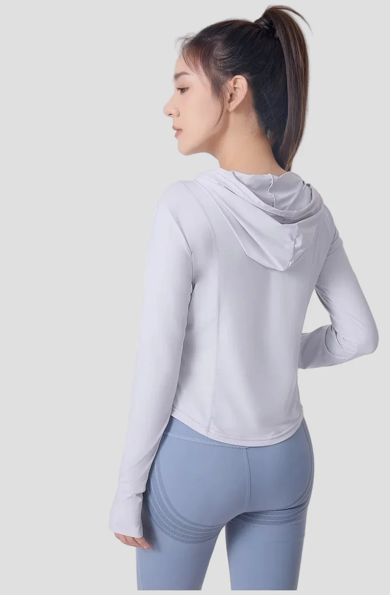 Zip Up Thumbhole Sports Jacket