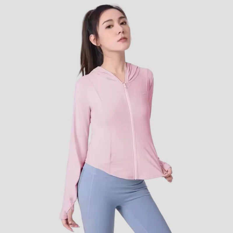 Zip Up Thumbhole Sports Jacket