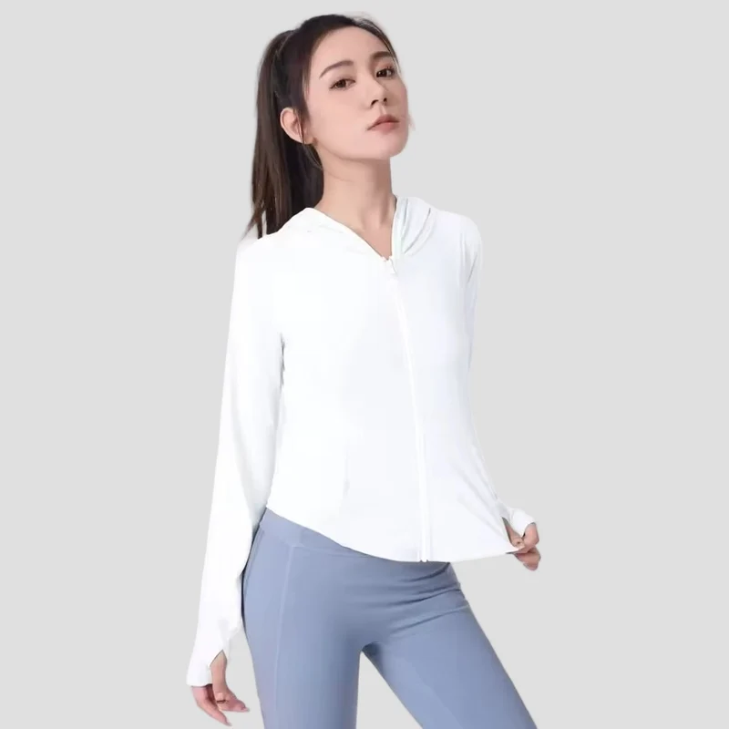 Zip Up Thumbhole Sports Jacket