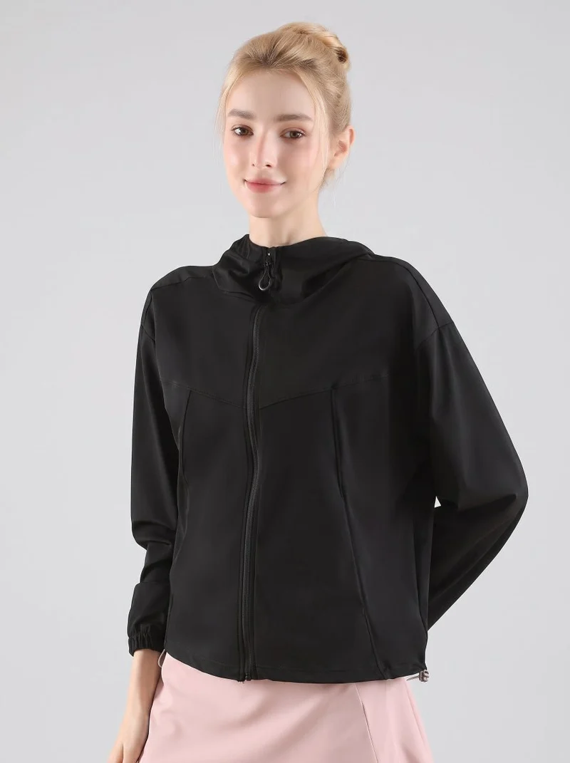 Lightweight Hooded Athletic Jacket UPF 50+