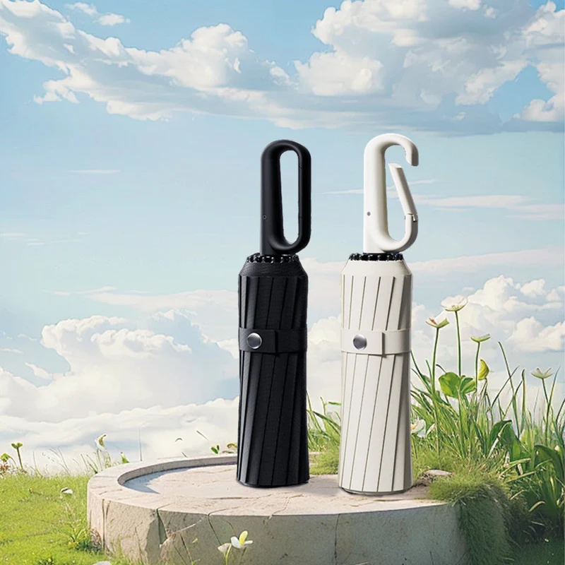 Portable Sunshade Umbrella with Ring Buckle