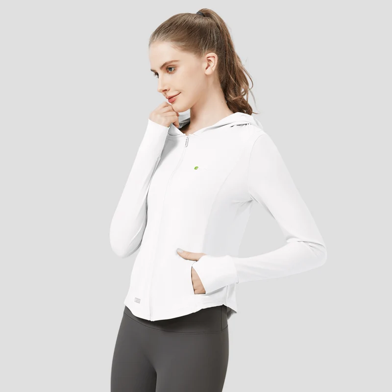 Hooded Sun Protection Sports Jacket