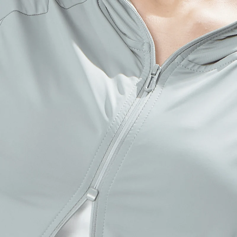 Hooded Sun Protection Sports Jacket