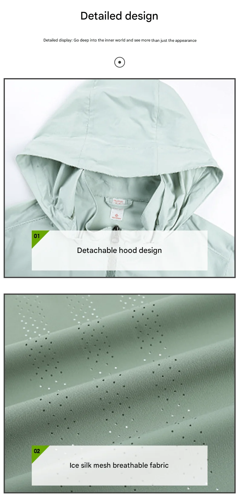 UPF50+ Lightweight Sun Protection Jacket