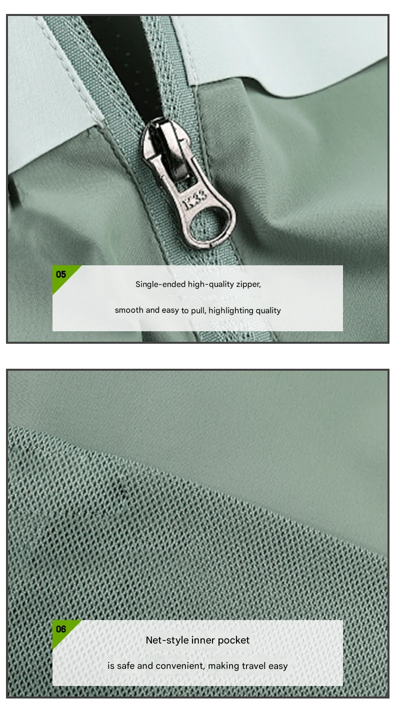 UPF50+ Lightweight Sun Protection Jacket