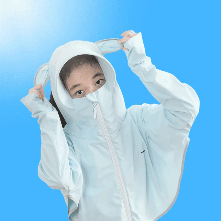 Kids' UPF 50+ Hooded Jacket
