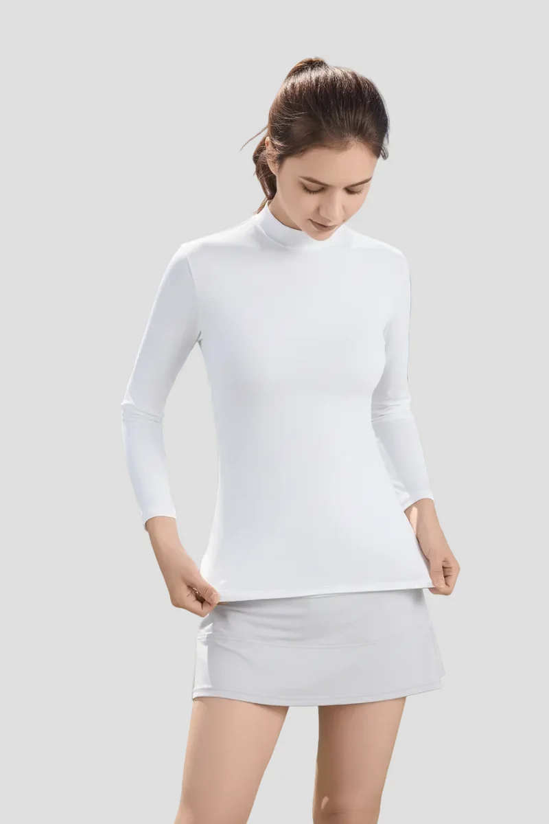 UPF 50+ Long Sleeve Golf Shirt