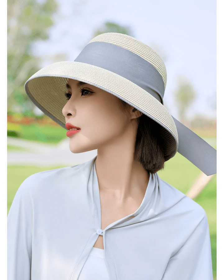 Women's UPF 50+ Straw Hat