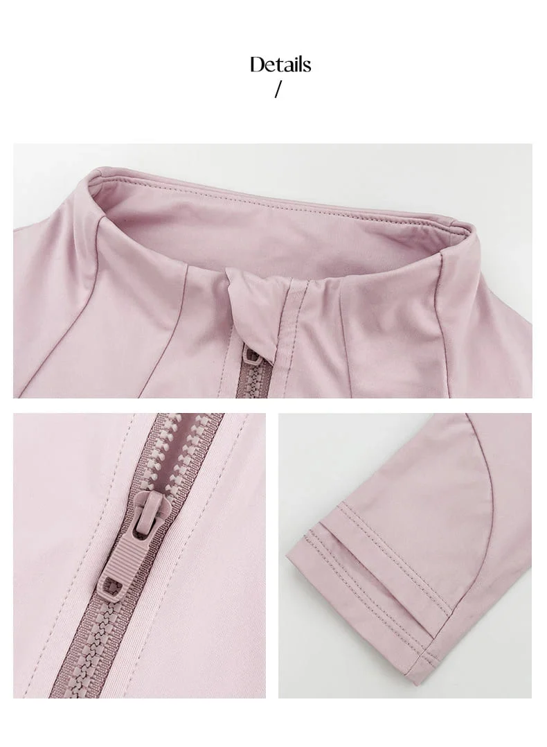 Full Zip UPF50+ Yoga Jacket