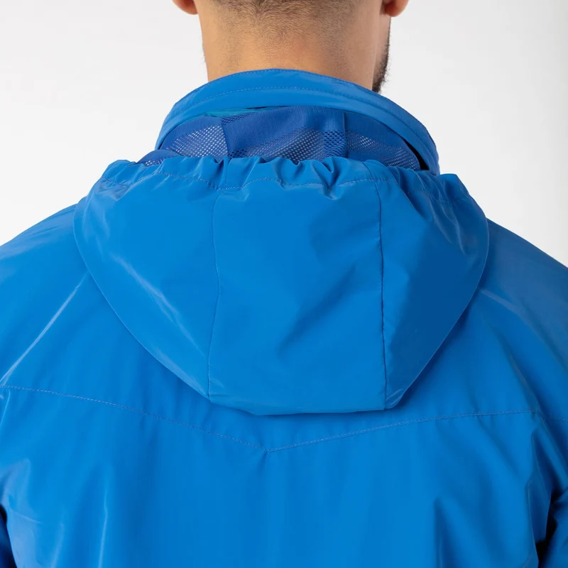 Veste longue coupe-vent bleu royal SBPLAY