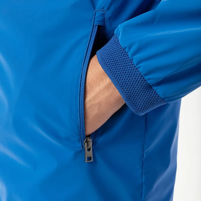 Veste longue coupe-vent bleu royal SBPLAY