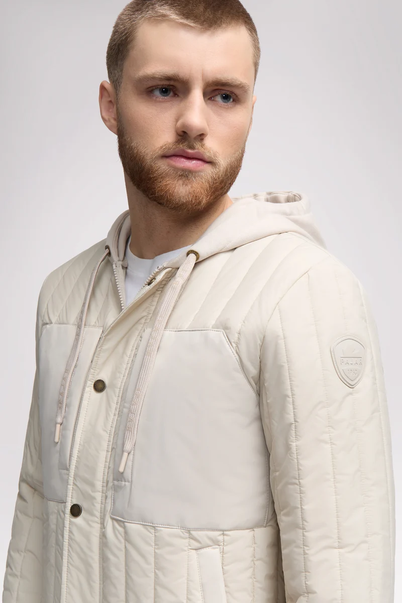 Carnelian Men's Quilted Shacket