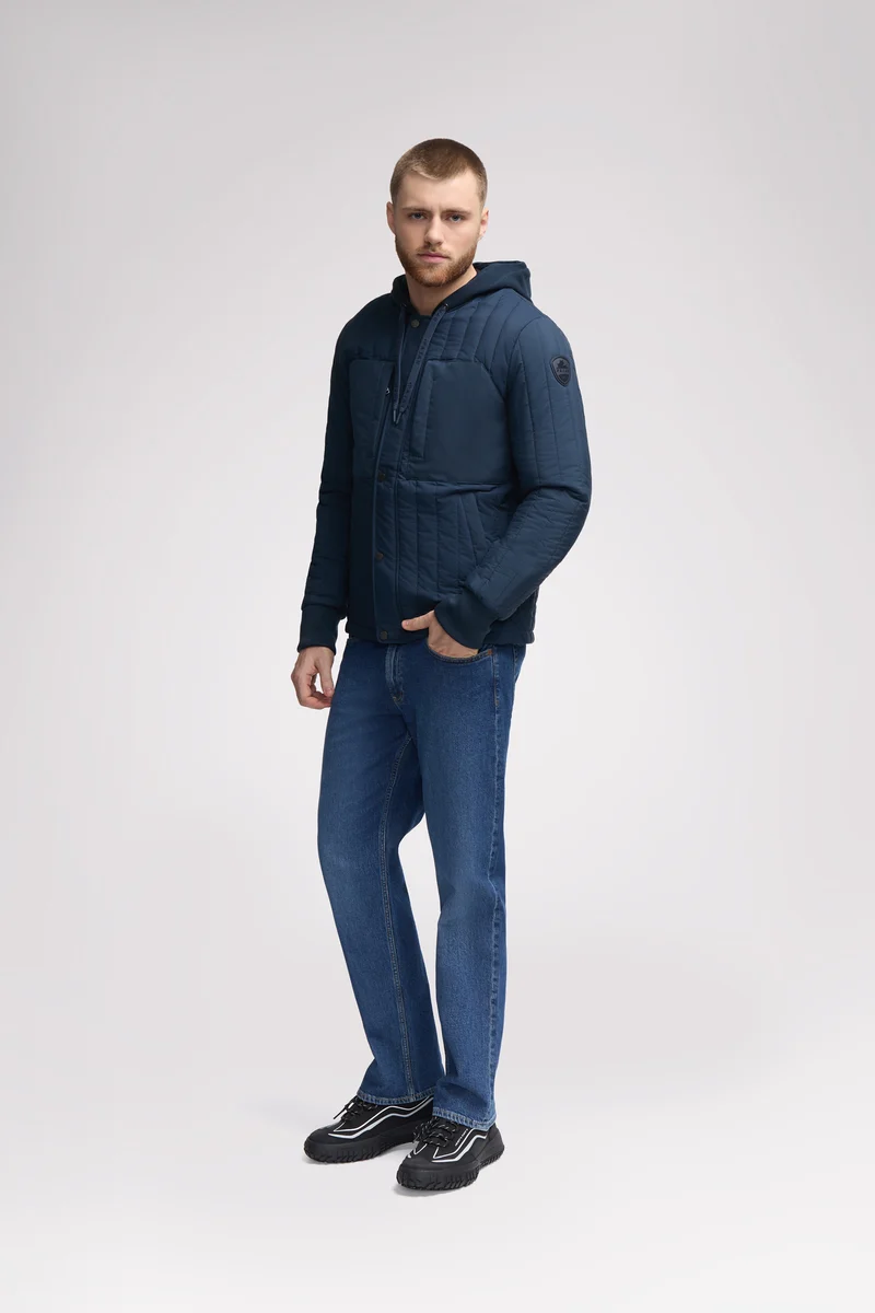 Carnelian Men's Quilted Shacket
