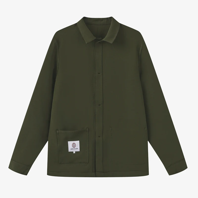Veste worker stretch vert kaki Waël