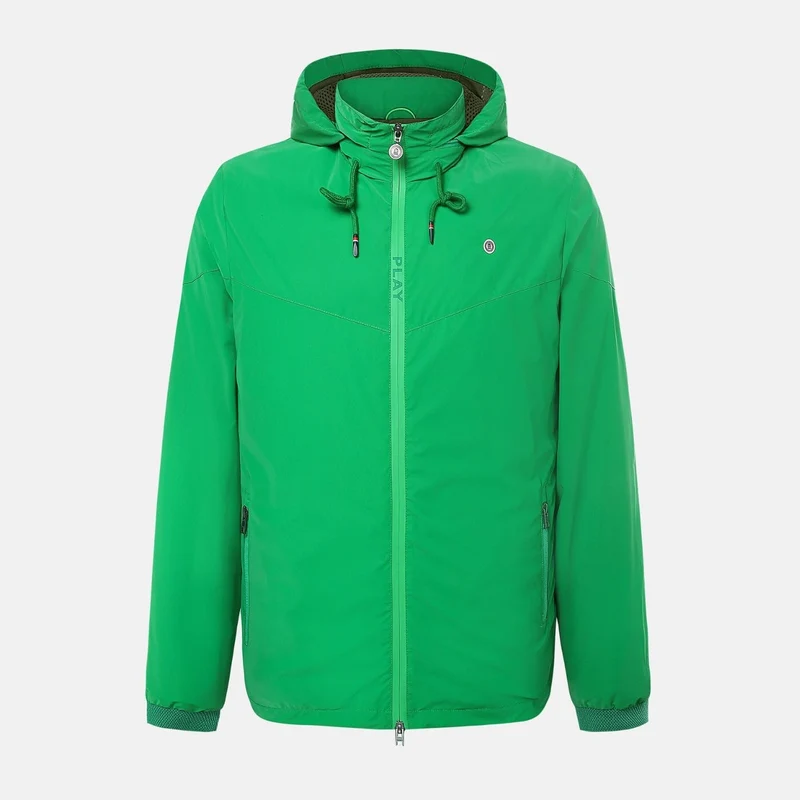 Veste coupe-vent vert Gazon SBPLAY