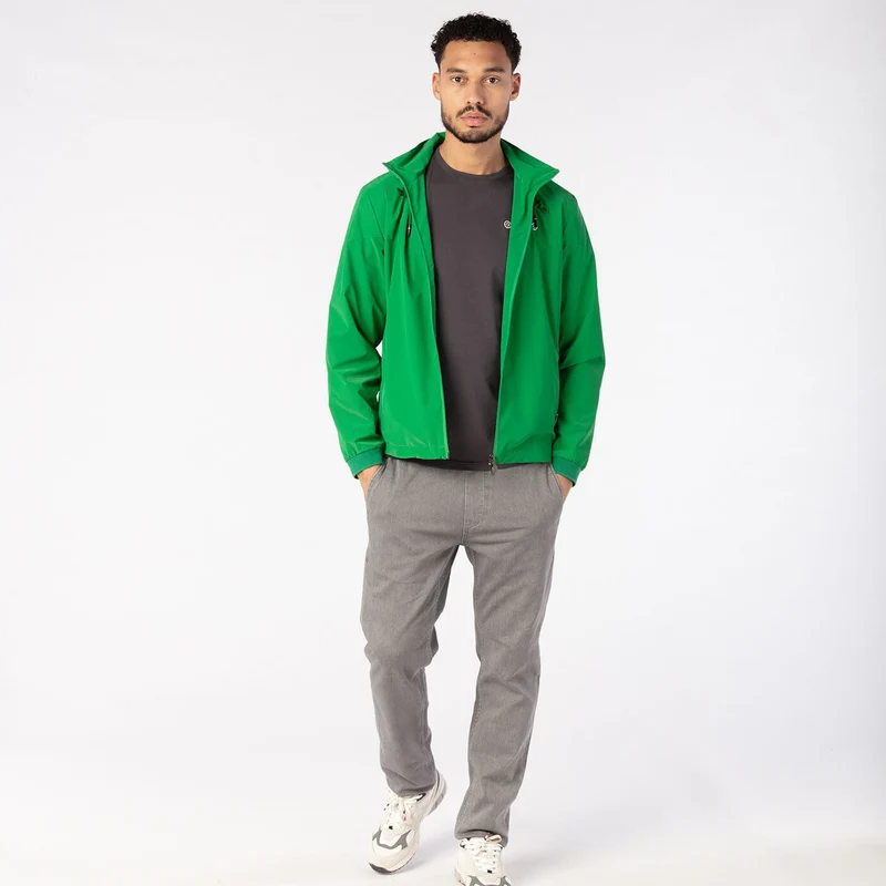 Veste coupe-vent vert Gazon SBPLAY