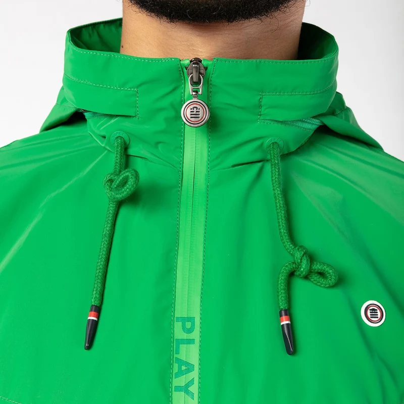 Veste coupe-vent vert Gazon SBPLAY